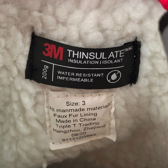 Northside Thinsulate Water Resistant Floral Winter Snow Boots Slip Resistant - Picture 6 of 13